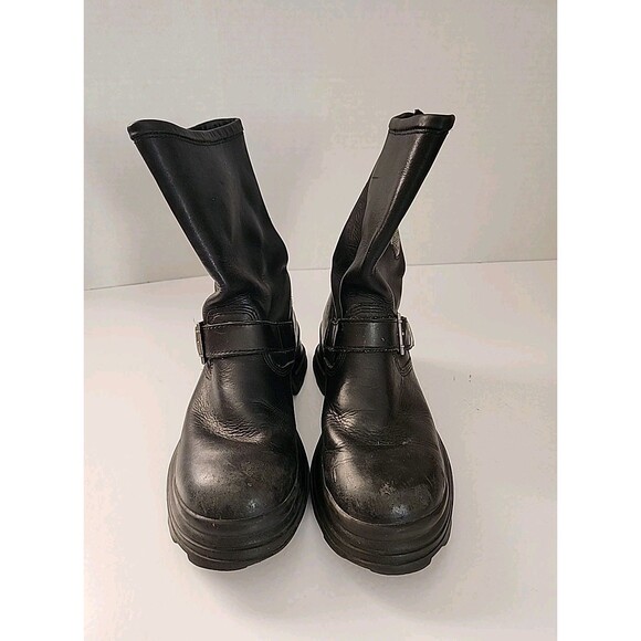HARLEY-DAVIDSON Mens Boots Black Size 9 Engineer Leather main image 6